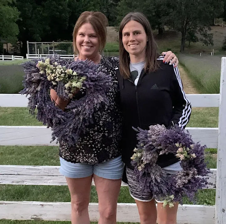 Lavender Wreath Class - July 6th, 2026 9:00am - 11:30pm