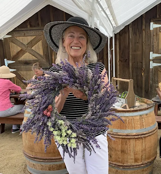Lavender Wreath Class - July 6th, 2026 9:00am - 11:30pm