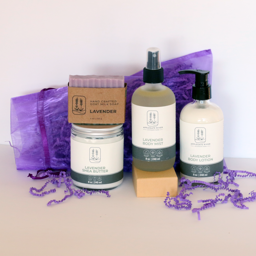 Applegate Glass. Shop Gift Sets – Applegate River Lavender