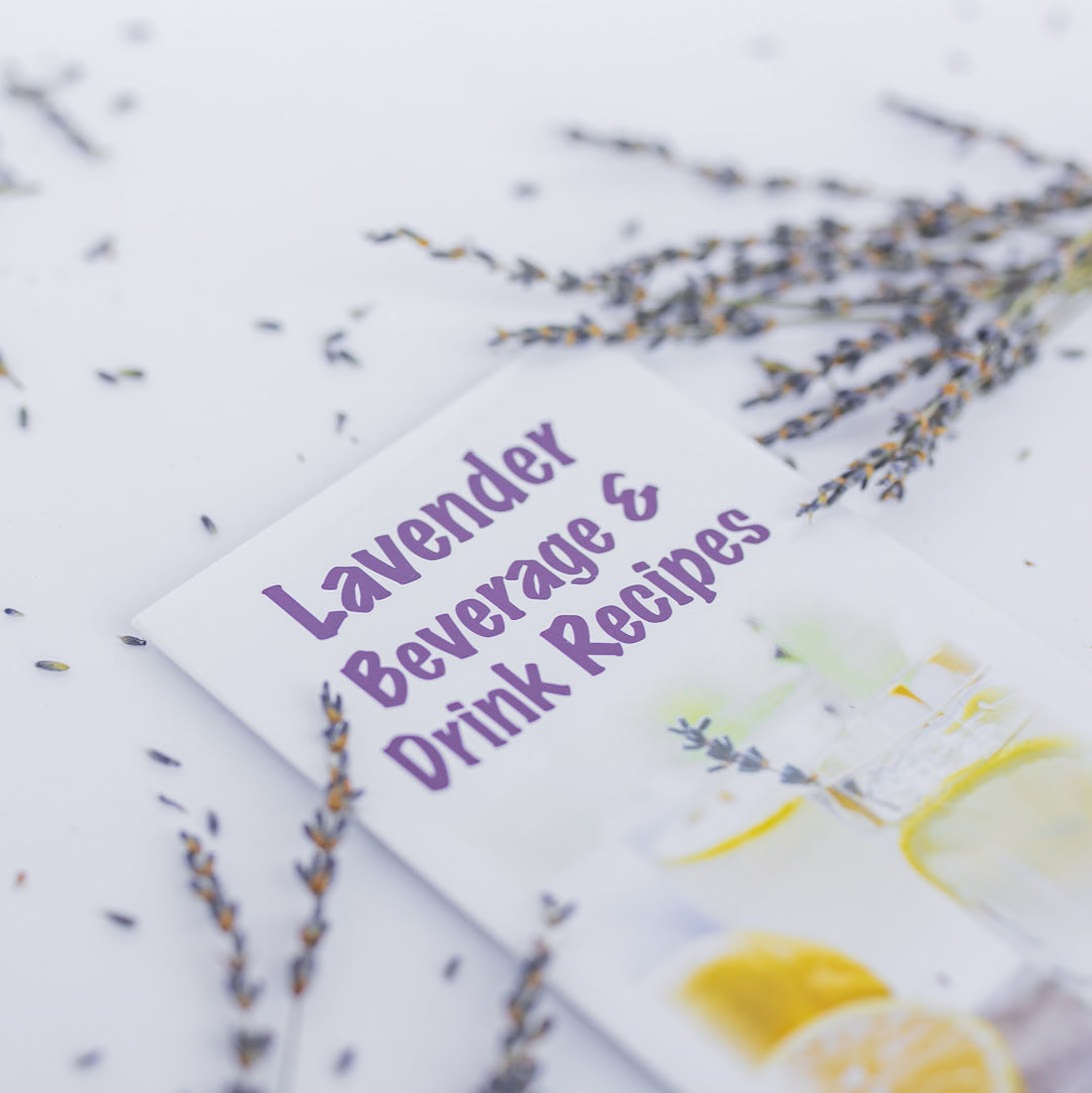Lavender Beverage & Drink Recipe Booklet